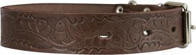 img 1 attached to Genuine Tooled Leather Pattern Circumf