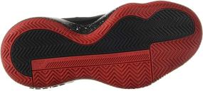 img 1 attached to 🌹 Adidas Rose Scarlet Black White Girls' Shoes - Ultimate Style and Comfort!