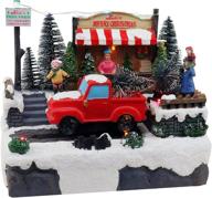 🎄 enhance your christmas decor: animated pre-lit musical christmas village - perfect for indoor decorations & village displays logo
