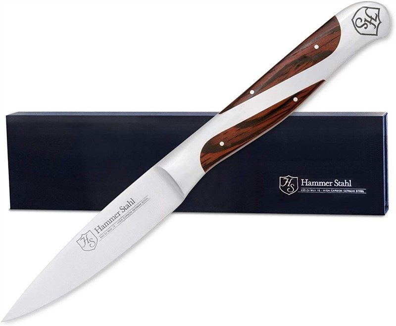 Hammer Stahl HS 6303 X50CrMoV15 Pakkawood logo
