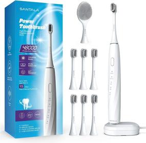 img 4 attached to 🪥 Waterproof SANTALA Toothbrush for Gentle Cleansing