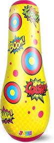 img 3 attached to 🥊 JOYIN Inflatable Bopper Punching: Bounce Back Sports & Outdoor Play Fun with Inflatable Bouncers