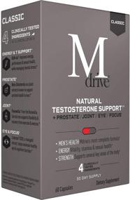img 3 attached to 💪 Mdrive Classic: Power-Packed Men's Health Supplement for Prostate, Eyes, Joint, Energy, Stress Relief, and More - 60 Capsules