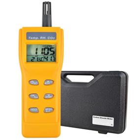 img 4 attached to High-Quality Digital Temperature Humidity Monitor - 9999ppm