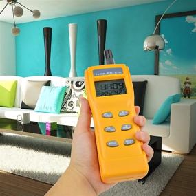 img 2 attached to High-Quality Digital Temperature Humidity Monitor - 9999ppm