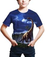 👕 fiveearl print dinosaurs shirts yellow kl: trendy boys' clothing collection logo