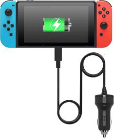 img 4 attached to 🚗 FYOUNG Car Charger for Nintendo Switch: High-Speed Adapter Compatible with Switch/Switch Lite/Switch OLED - Includes 6.5 FT USB Type-C Charger Cable