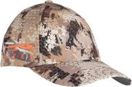 🧢 sitka gear 90102: premium hunting camo cap with breathable design and embroidered side logo логотип