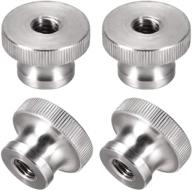 uxcell knurled thumb nuts stainless hardware and nails, screws & fasteners logo