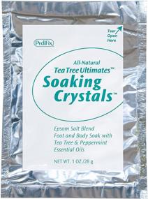 img 3 attached to 👣 Revitalize Your Feet with Pedifix Soaking Crystals Foot Bath – (6) 1 Oz. Packets per Box