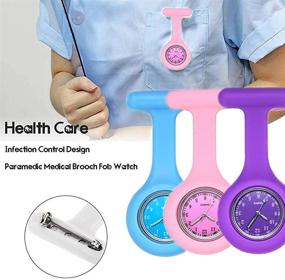 img 2 attached to ⌚️ LYMFHCH Nurse Watch Nursing Second: A Reliable Timepiece for Nurses