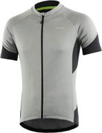 bergrisar men's basic cycling jerseys: short sleeve bicycle shirt with zipper pockets - ultimate comfort and utility for cyclists логотип