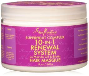 img 3 attached to SheaMoisture Superfruit Complex Hair Masque - 12 oz. 10-in-1 Renewal System