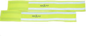 img 2 attached to 🟢 Stay Safe with MIX FIT Mixxfit Safety Reflective Band in Neon Green