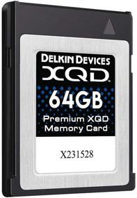 img 1 attached to 💾 High Performance Delkin Devices 64GB Premium XQD Memory Card (DDXQD-64GB)