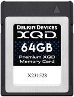 💾 high performance delkin devices 64gb premium xqd memory card (ddxqd-64gb) logo