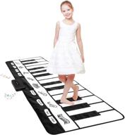 🎹 step and play: giant piano mat musical keyboard for endless musical fun! logo