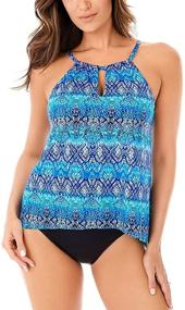 img 2 attached to Miraclesuit Swimwear Curacao Peephole Neckline