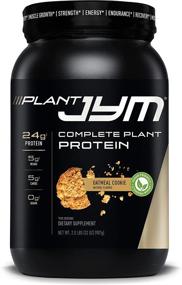 img 4 attached to 🍪 JYM Supplement Science Plant Jym Oatmeal Cookie 2lb: Authentic, Protein-Rich Oatmeal Cookie Flavor for Optimal Nutrition