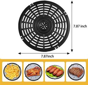 img 3 attached to Replacement 7 87Air Accessories Non Stick Dishwasher