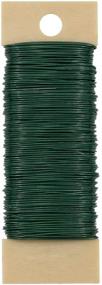 img 3 attached to Foraineam 6-Pack 228 Yards 22 Gauge Green Floral Wire - Flexible Paddle Wire Ideal for Crafts, Wreaths, Garland, and Floral Arrangements