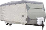 🏕️ gray expedition travel trailer cover for 33-35ft length - enhanced seo logo