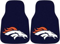 fanmats nfl unisex-adult 2-pc carpet car mat set logo