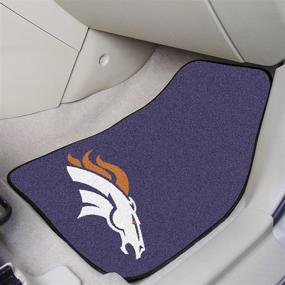 img 3 attached to FANMATS NFL Unisex-Adult 2-Pc Carpet Car Mat Set