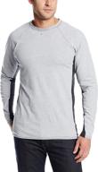 🔥 bulwark flame resistant long sleeve base layer - 5.5 oz cotton/polyester blend logo