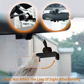 img 1 attached to Universal Rotating Concealable Rearview 60Mm 90Mm