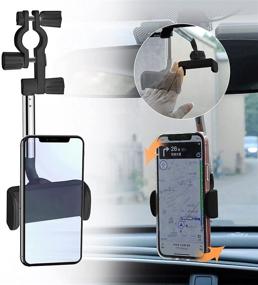 img 4 attached to Universal Rotating Concealable Rearview 60Mm 90Mm