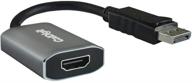 🔌 улучшенный активный адаптер caldigit displayport 1.2 к hdmi 2.0 - 4k 60 гц uhd, поддержка eyefinity логотип