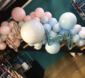 img 3 attached to 🎈 SEO Optimized Baby Gender Reveal Balloons: "Boy or Girl" Blue and Pink Decorations - Aluminum Foil Balloons - Party Supplies (Set of 3)