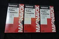 📼 magnavox mhg120 single t120 video cassette tape logo