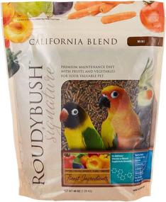 img 2 attached to RoudyBush Mini California Blend Bird Food - 44-Ounce