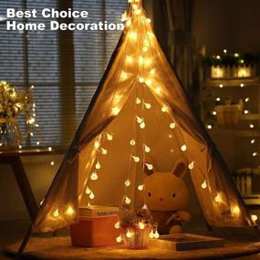 img 3 attached to 🌟 DASDIGUO 100LED Globe String Lights: Waterproof Indoor/Outdoor Decorative Fairy Lights for Christmas, Wedding & Parties