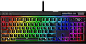 img 4 attached to 🎮 Поднимите свой игровой опыт на новый уровень с механической клавиатурой HyperX Alloy Elite 2 - улучшенная подсветка, макросы и настройки!