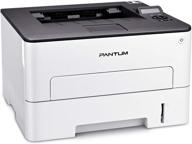 pantum p3012dw compact wireless laser printer with 🖨️ auto two-sided printing, ideal for black and white computer printing logo