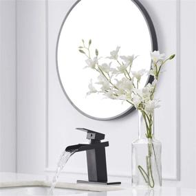 img 2 attached to 🚿 Enhance Your Bathroom with Greenspring Waterfall Assembly: Complete and Stylish Matching Set