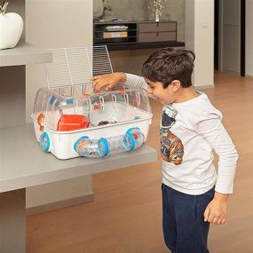 img 3 attached to 🐹 Ferplast Hamster Cage: The Perfect Habitat for Your Furry Friend