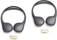 🎧 gm accessories 22863046 dual-channel wireless infrared (ir) headphones: enhance your audio experience with this pack of 2 logo