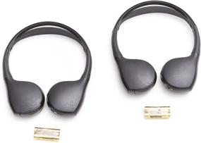 img 2 attached to 🎧 GM Accessories 22863046 Dual-Channel Wireless Infrared (IR) Headphones: Enhance Your Audio Experience with this Pack of 2