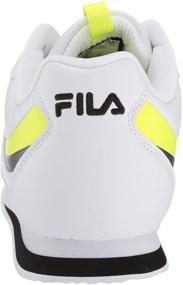 img 2 attached to Fila Panzia Sneaker White Black Men's Shoes for Fashion Sneakers