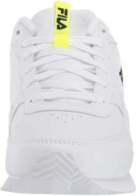 img 3 attached to Fila Panzia Sneaker White Black Men's Shoes for Fashion Sneakers