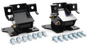 img 2 attached to 🔌 Enhanced Power & Stability: High Performance Motor Mounts for 2001-2010 GM GMC Chevy 6.6L Duramax Diesel Engines (LB7, LLY, LBZ, LMM)