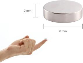 img 3 attached to 🧲 Multi-Purpose Neodymium Magnet Whiteboard for Refrigerators