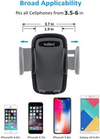 img 3 attached to Woleyi Universal CD Slot Phone Holder for Car, Compatible with iPhone 11 Pro Max/XS Max/XR/X/8, Samsung, Huawei, Nokia, LG, and More