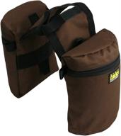 🐎 trailmax medium horse pommel bags - durable double-stitched saddle bags for trail riding, crafted from 600-denier polyester logo