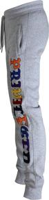 img 2 attached to 👖 Mens Hip Hop Urban Fleece Pants: Screenshot for Classic Fit & Street Fashion Style