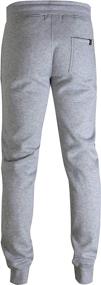 img 1 attached to 👖 Mens Hip Hop Urban Fleece Pants: Screenshot for Classic Fit & Street Fashion Style